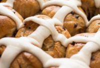 Irresistible Chocolate Chip Hot Cross Buns