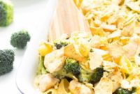 Golden Chicken Broccoli Bake