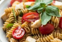 Vibrant Caprese Pasta Salad A Sunday Supper Favorite