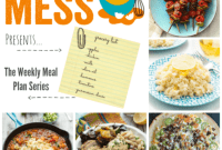 Weekly Meal Plan August 3 2015