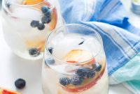 Blissful Peach Berry Sangria
