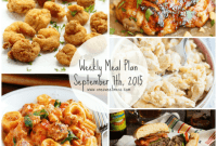 Meal Plan for the Week of September 7, 2015