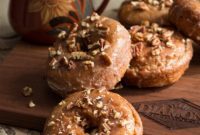 Maple-Drizzled Pumpkin Spice Donuts