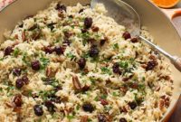 Citrus-Kissed Cranberry Rice Pilaf