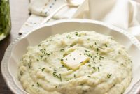 Velvety Ranch Garlic Mash