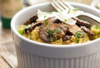Wholesome Garlic and Herb Spaghetti Squash with Mushrooms