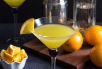 Pitcher Perfect Vanilla Tangerine Martinis