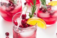 Cranberry Orange Bourbon Cocktail