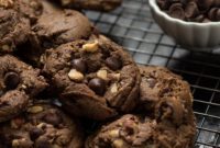 Espresso-Kissed Toasted Hazelnut Chocolate Cookies
