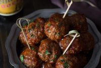 Fiery Chorizo Meatballs with Smoky Chipotle Glaze