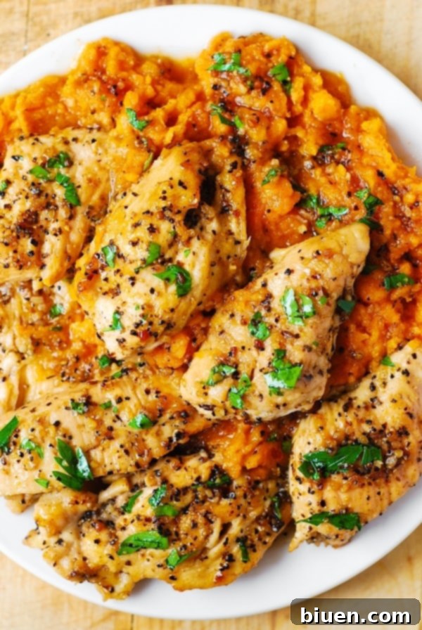Maple Glazed Chicken with Sweet Potatoes