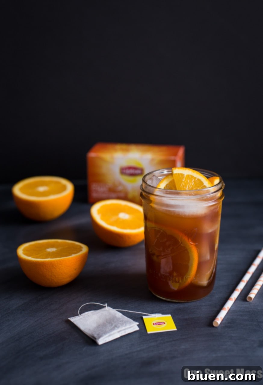 Iced Honey Orange Chai 2 Honey Orange Iced Chai Tea