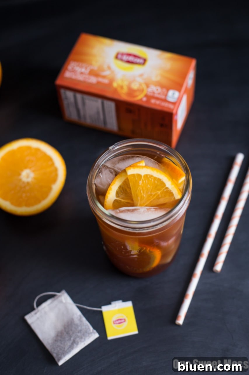 Iced Honey Orange Chai 3 Honey Orange Iced Chai Tea