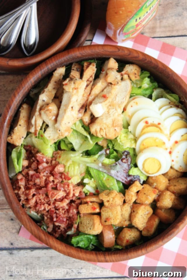 Chicken Bacon Club Salad 