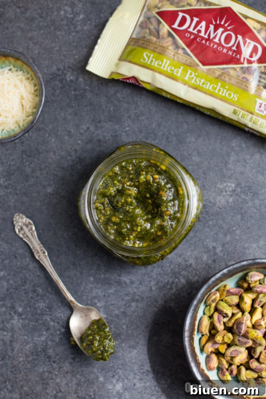 Pistachio Pesto & Asparagus Flatbread Pizza