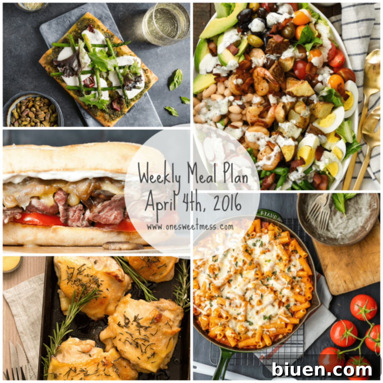 Your Weekly Meal Plan for Delicious Dinners and Stress-Free Shopping