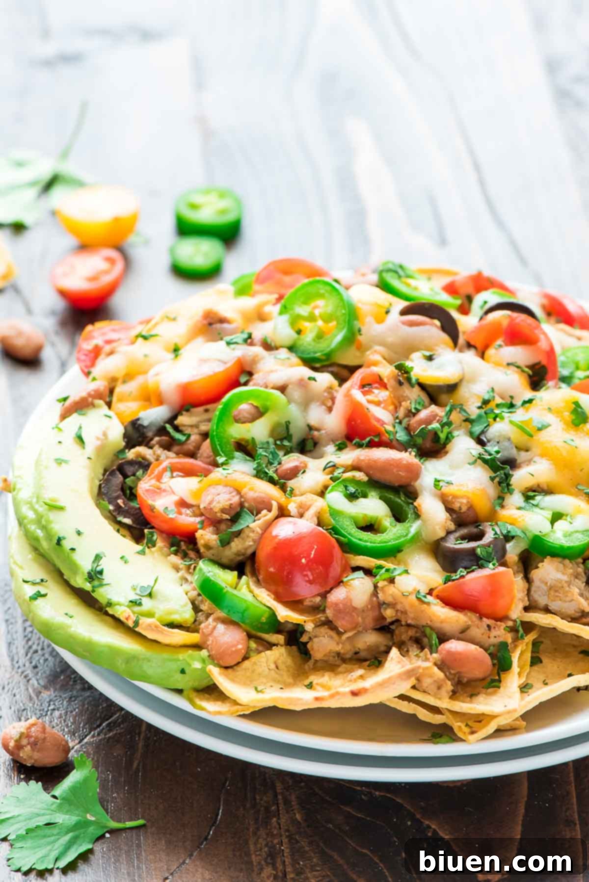 Healthy Crock Pot Nachos