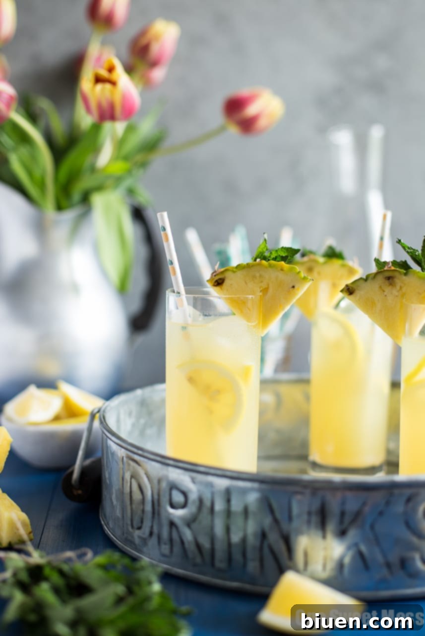 Pineapple Vanilla Bean Martini