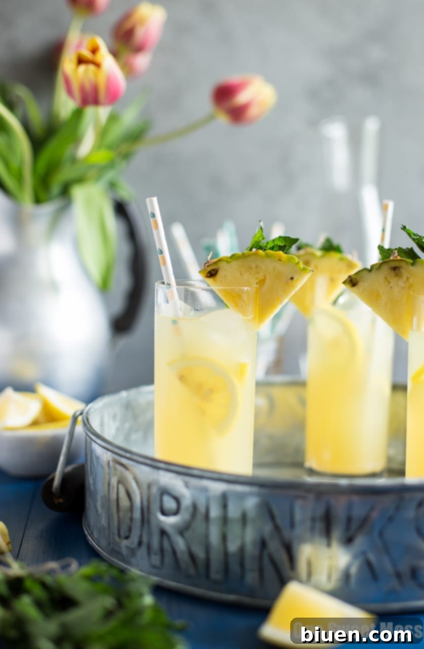 Pineapple Vanilla Bean Martini
