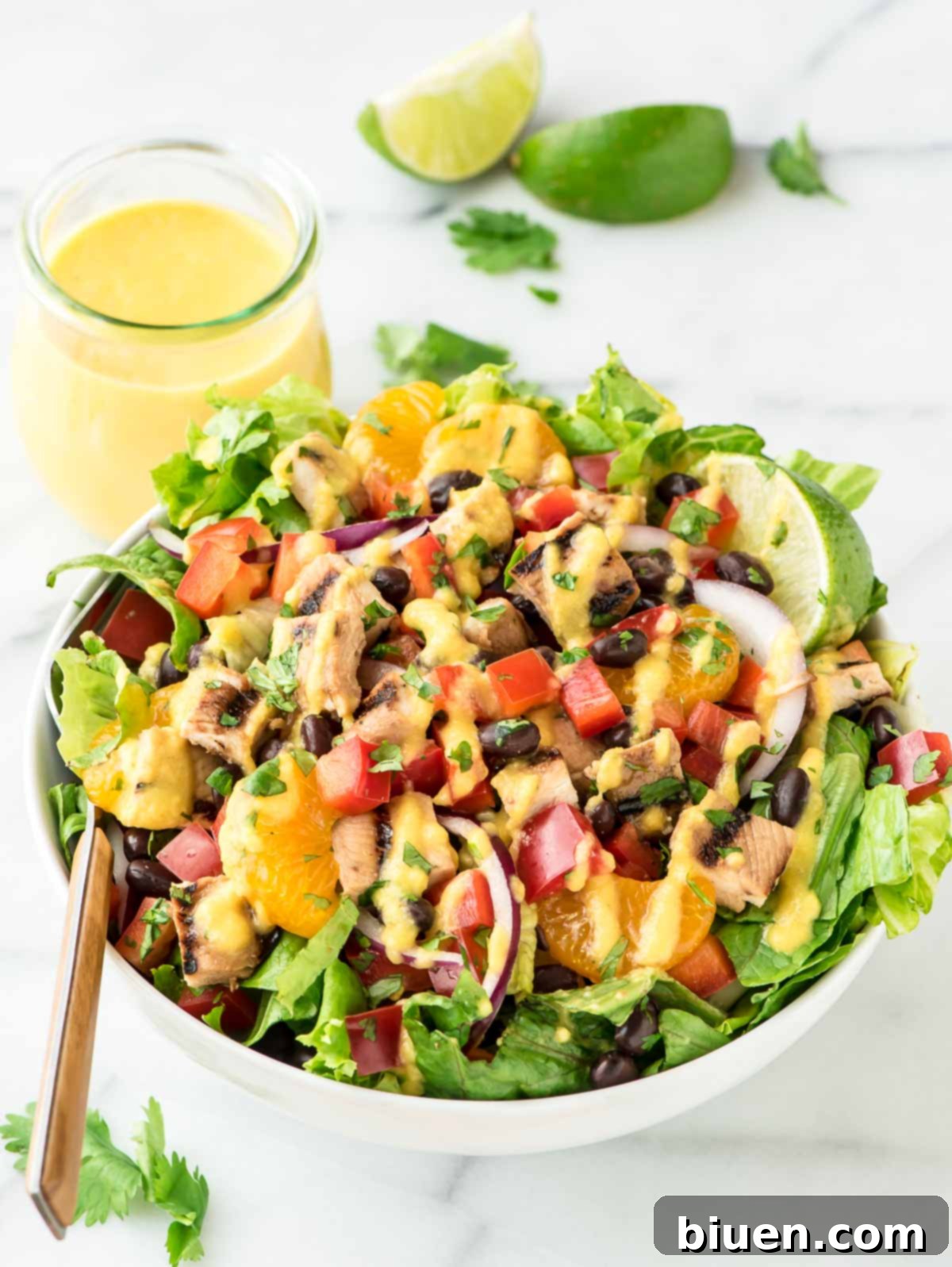 Caribbean Grilled Chicken Salad
