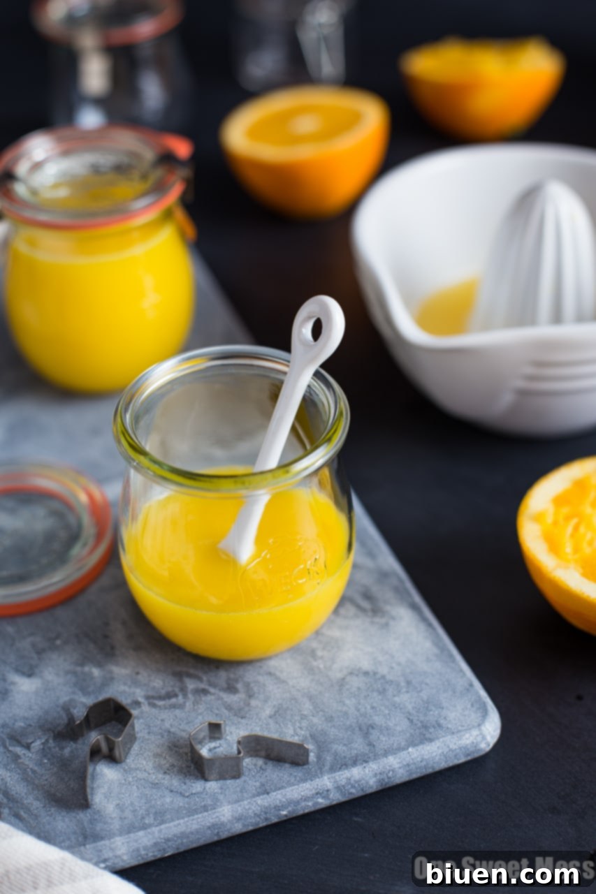 Vanilla Bean Orange Curd