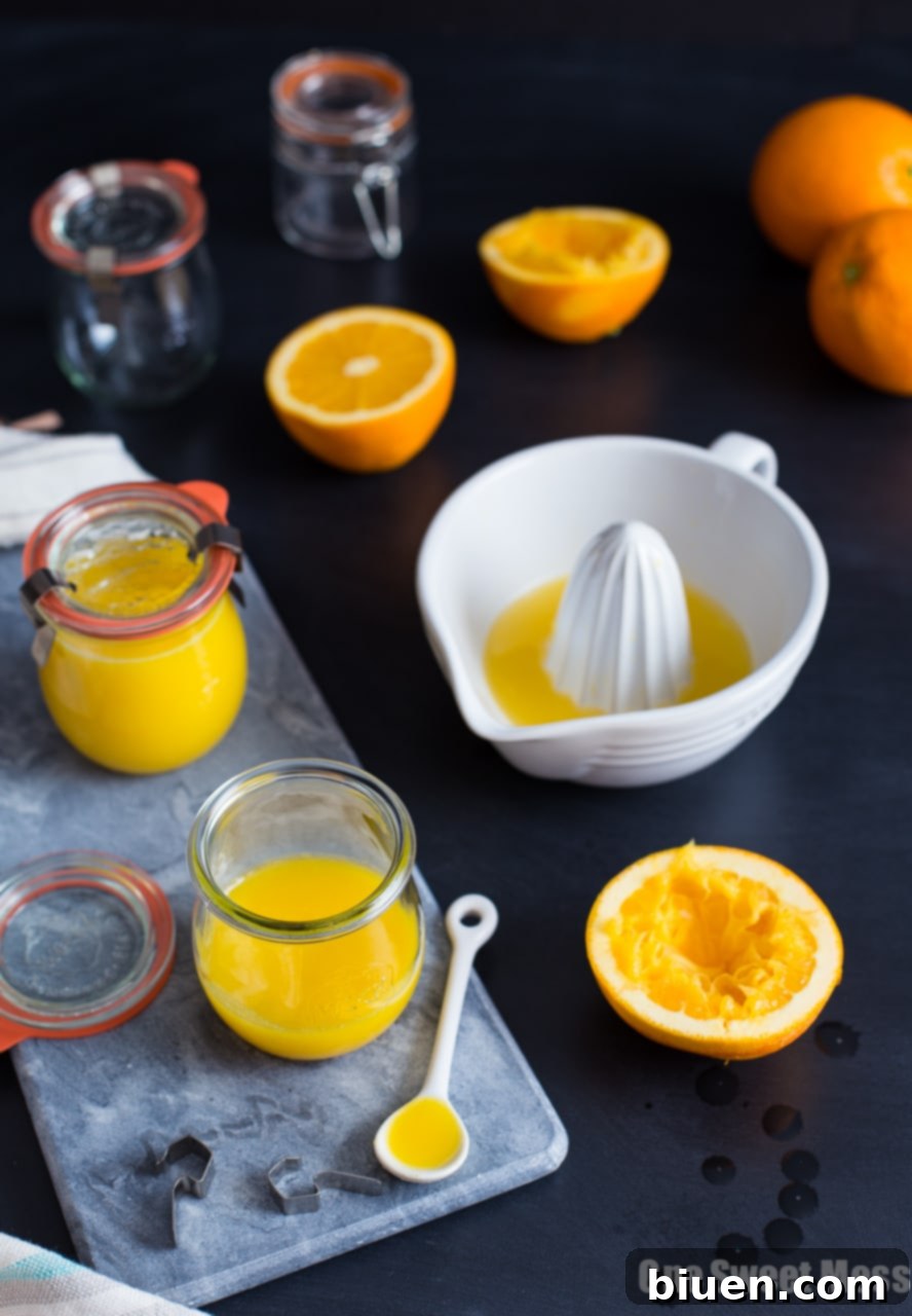 Vanilla Bean Orange Curd