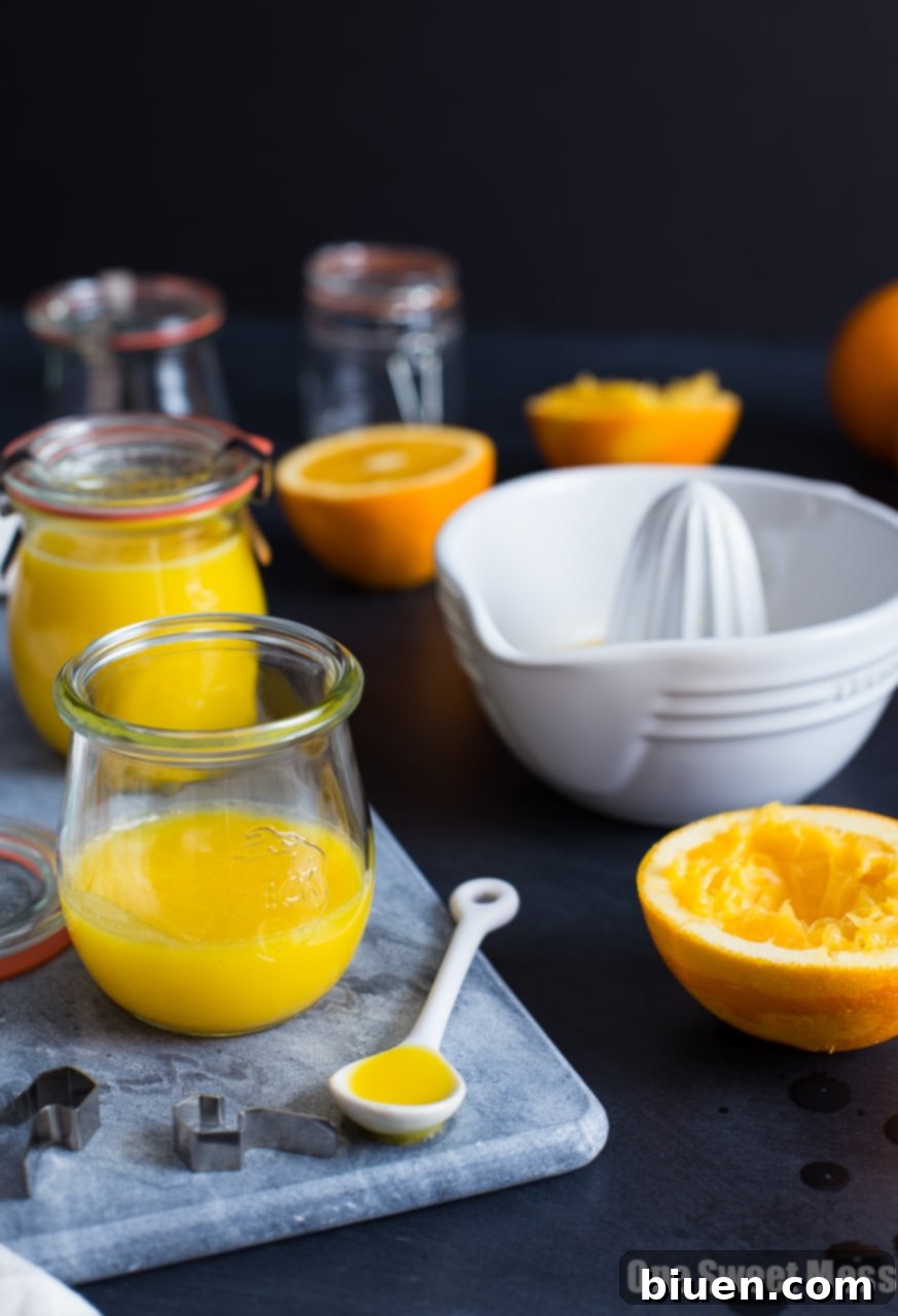 Vanilla Bean Orange Curd