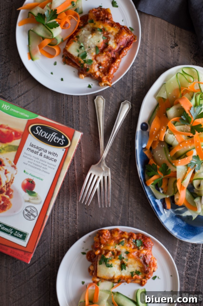 Shaved Cucumber & Carrot Salad with fresh ingredients