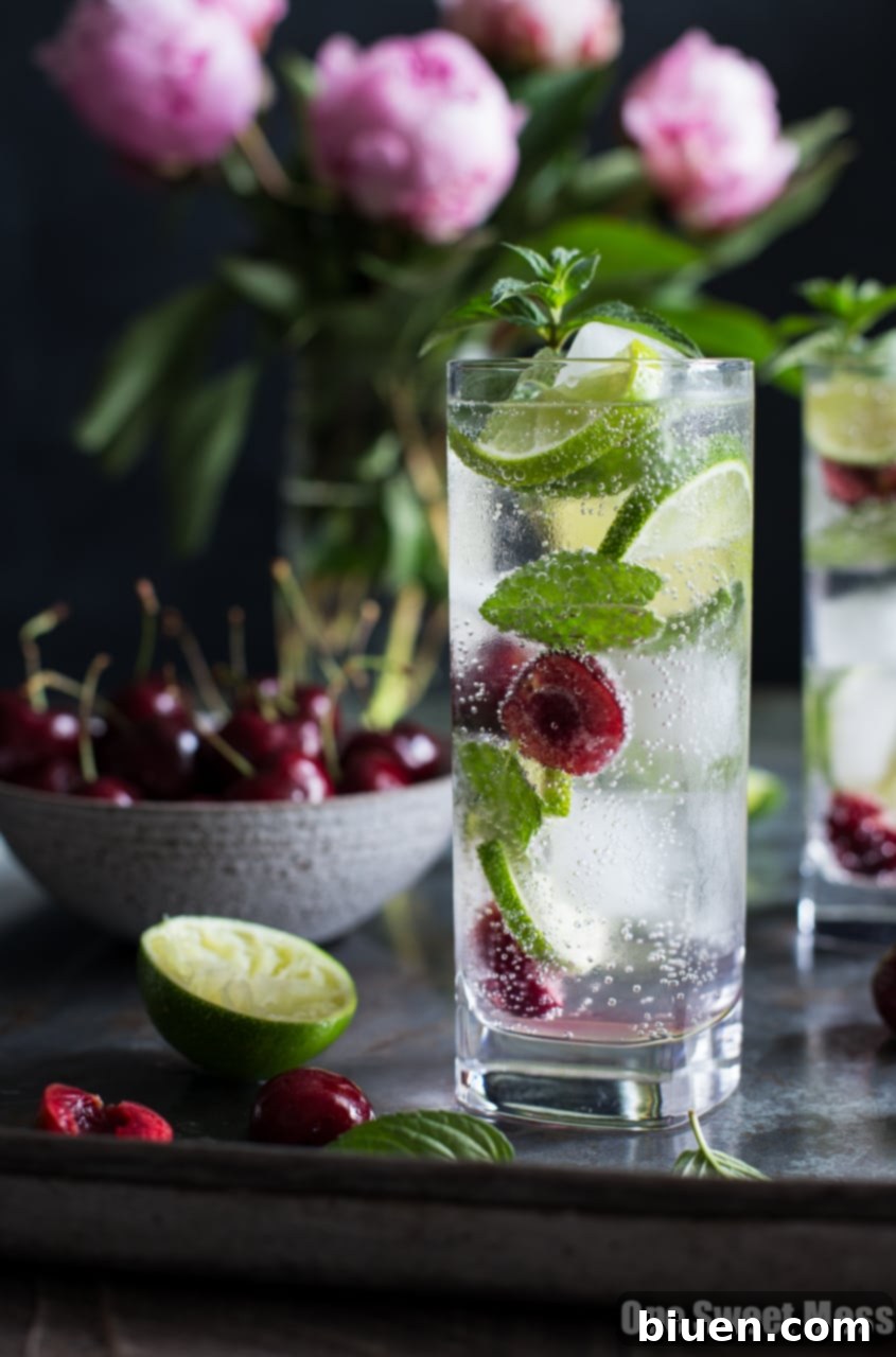 Black Cherry Mojito
