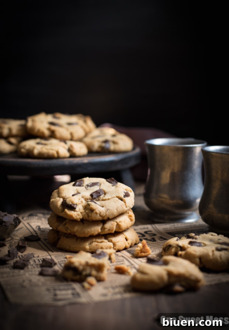 Peanut Butter Chocolate Chunk Cookies