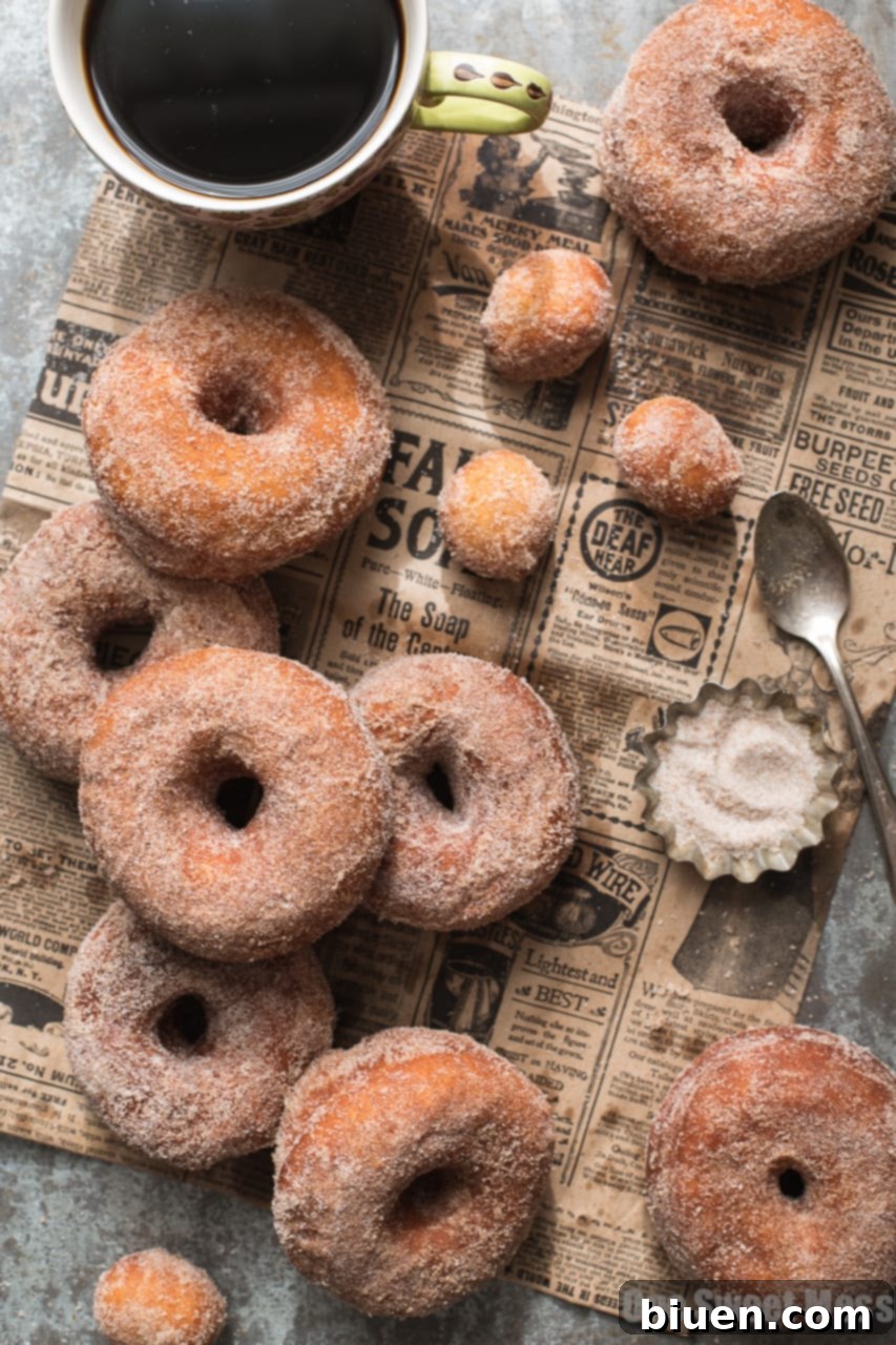 Pumpkin Spice Sugared Donuts