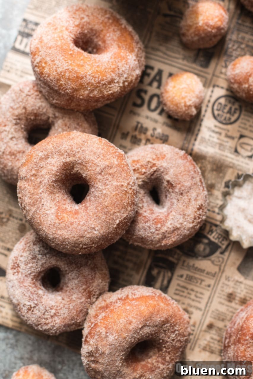 Pumpkin Spice Sugared Donuts
