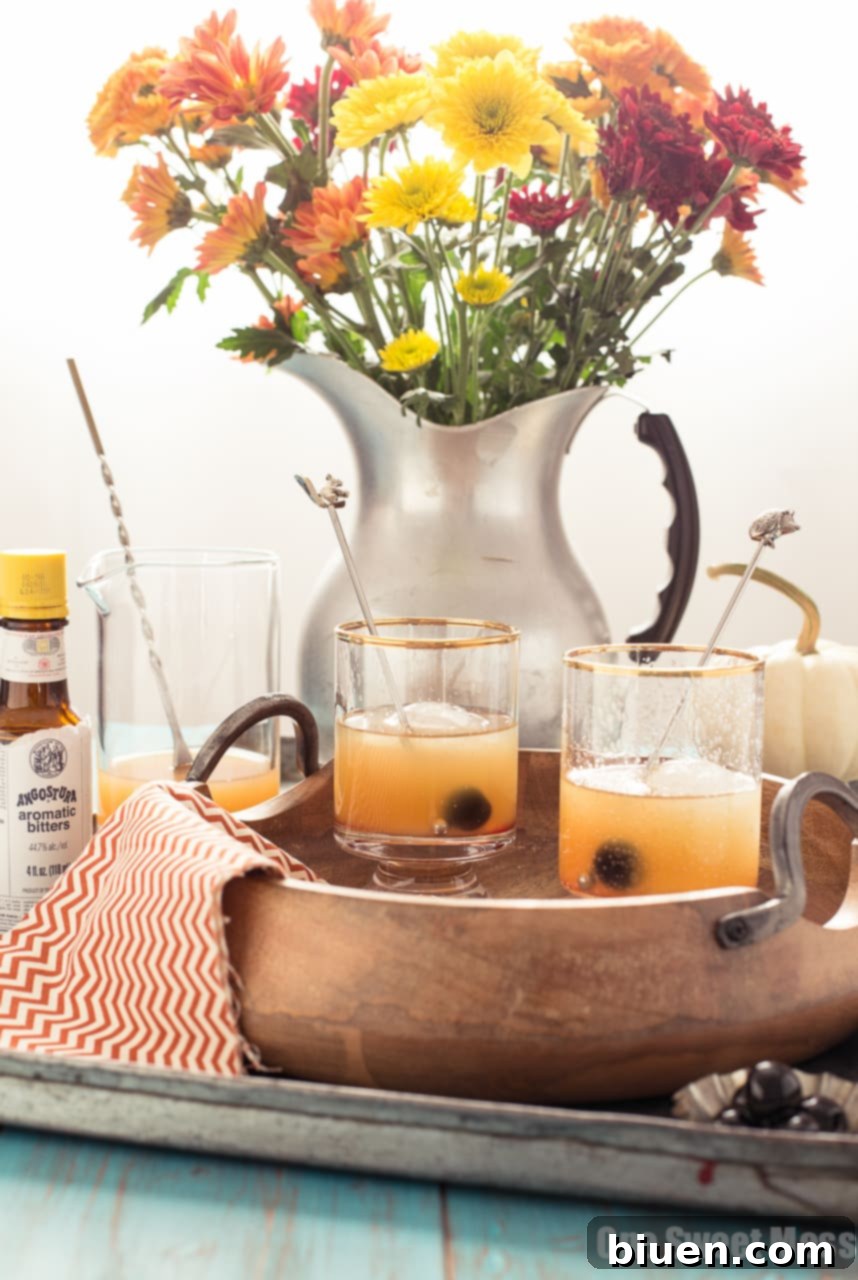 Autumn Spice Rum Old Fashioned 2 Pumpkin Spice Rum Old Fashioned, a perfect fall cocktail