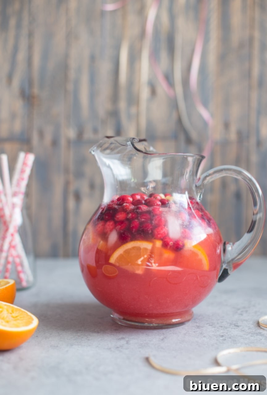 Cranberry Orange Sangria