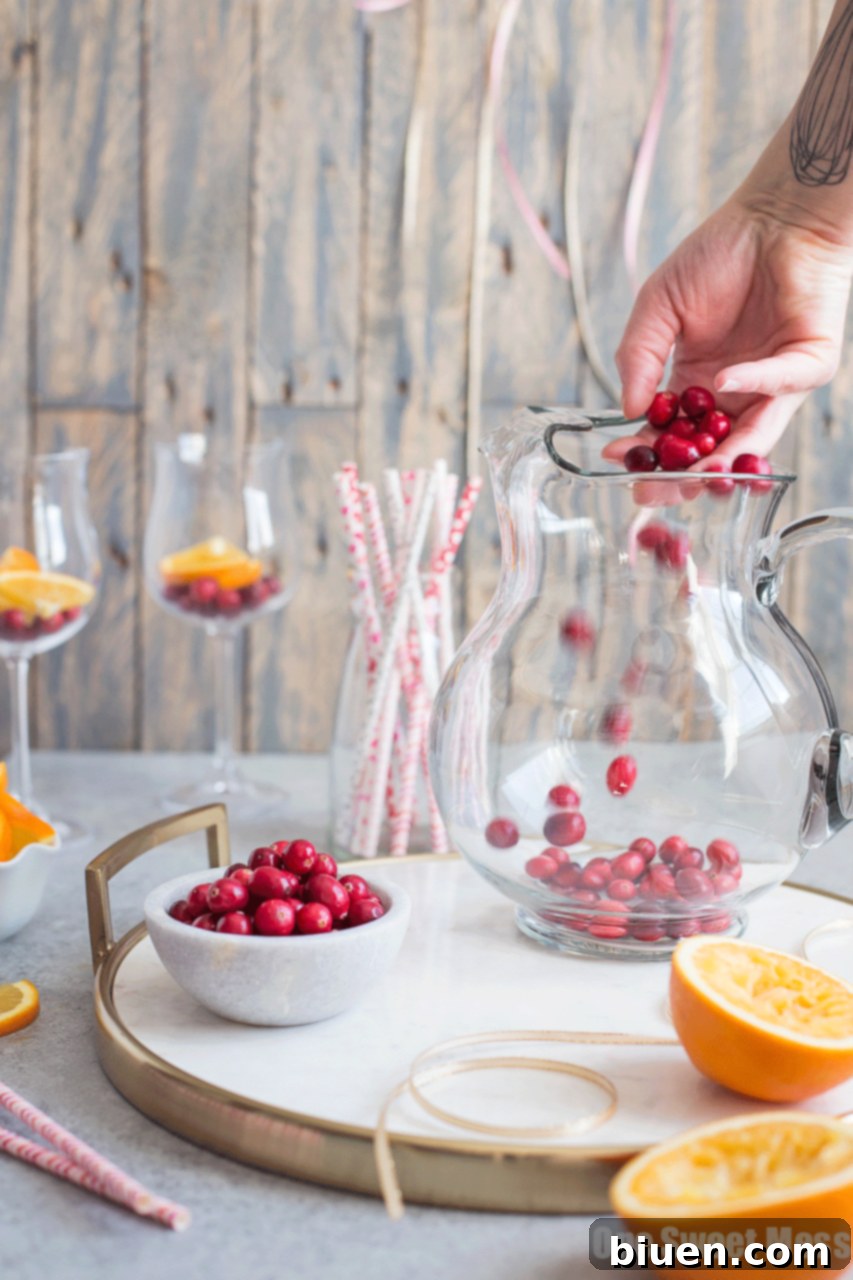 Cranberry Orange Sangria