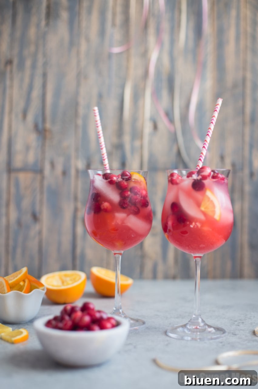 Cranberry Orange Sangria