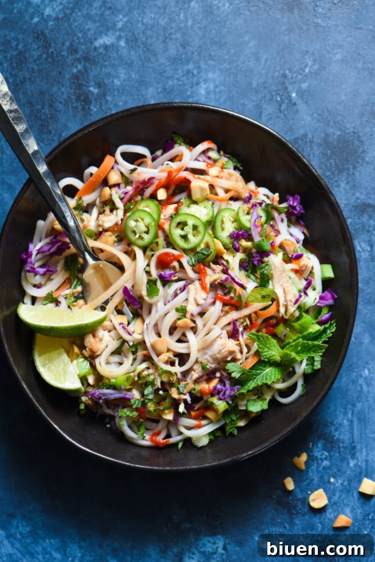 Slow Cooker Thai Turkey Noodle Bowls