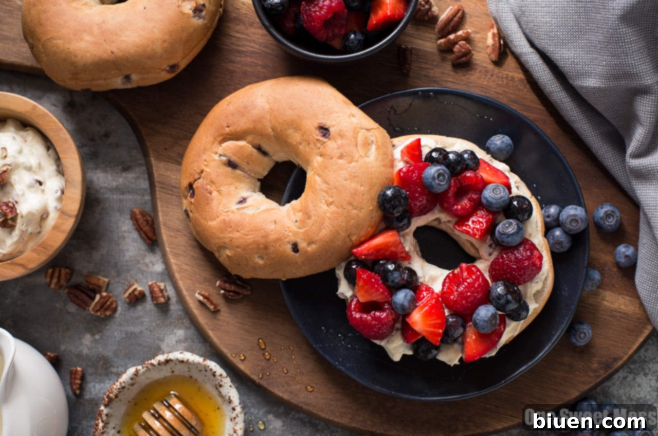 Honey Pecan Whipped Cream Cheese with Honeyed Fruit Salad