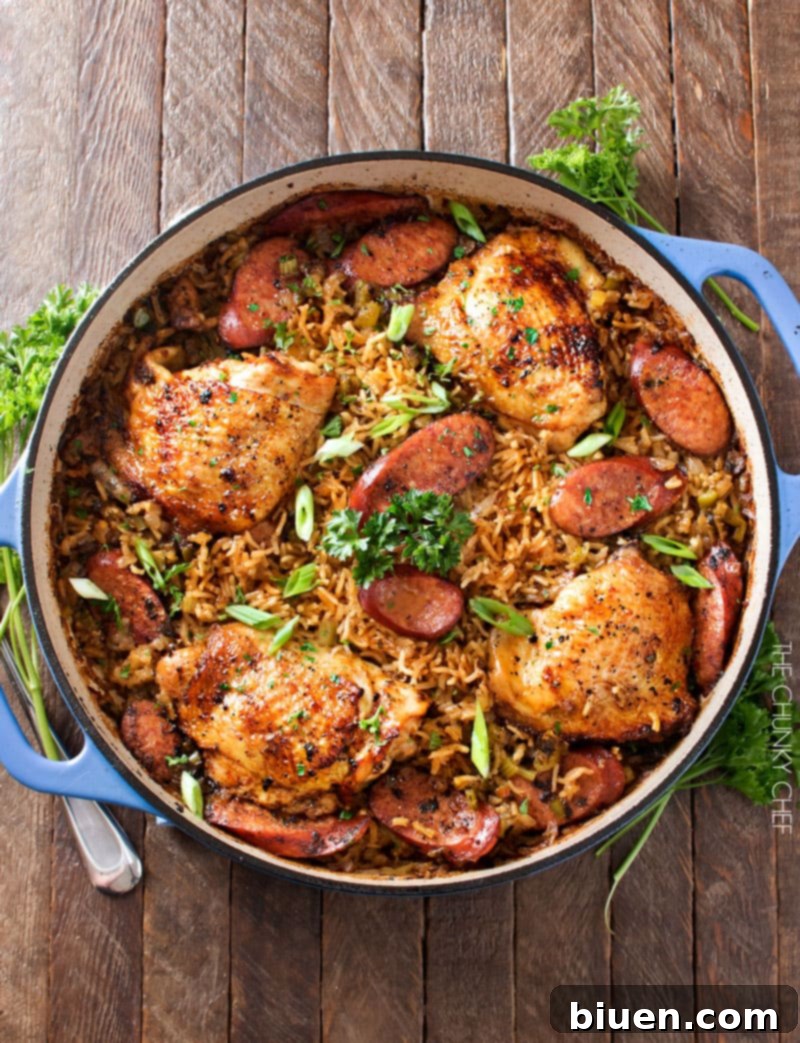 Flavorful One Pot Chicken and Dirty Rice