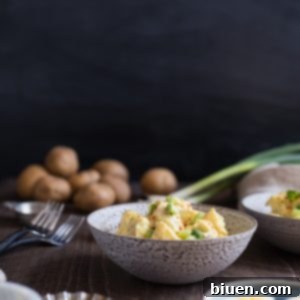 Creamy Deviled Potato Salad 6 Deviled Egg Potato Salad