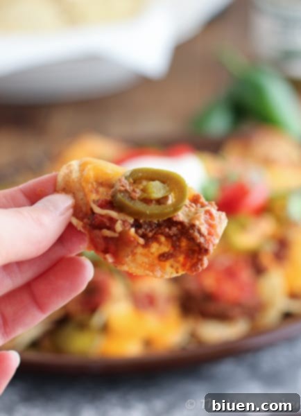 Loaded Nachos with Homemade Chili Sauce