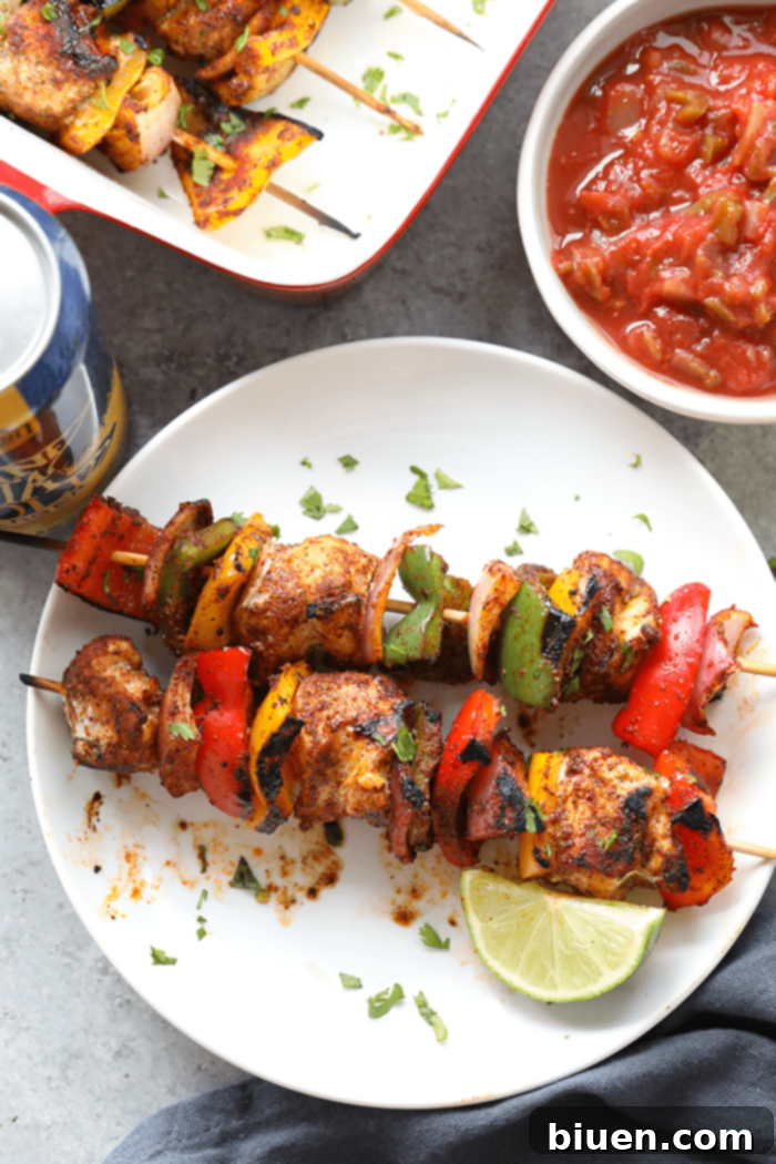 What's Cooking This Week June 19th 7 Chicken Fajita Kabobs