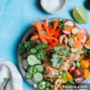 Sticky Pineapple Glazed Chicken Banh Mi Salad 8 Pineapple Soy Glazed Chicken Bahn Mi Salad with Peanut Dressing