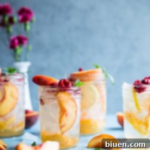 Golden Peach Refresher 8 Fresh Peach Crush Cocktail