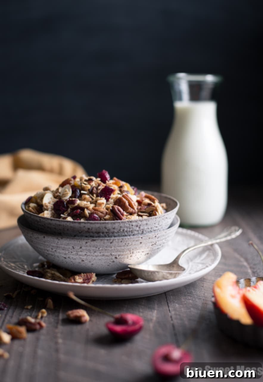 Artisan Chai Spiced Granola Plant-Based and Gluten-Free 38 Delicious Chai Spiced Granola generously sprinkled with nuts and spices
