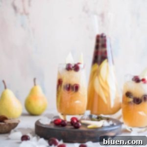 Cardamom-Kissed Pear & Honey Sangria 8 Honey Pear Cardamom Sangria