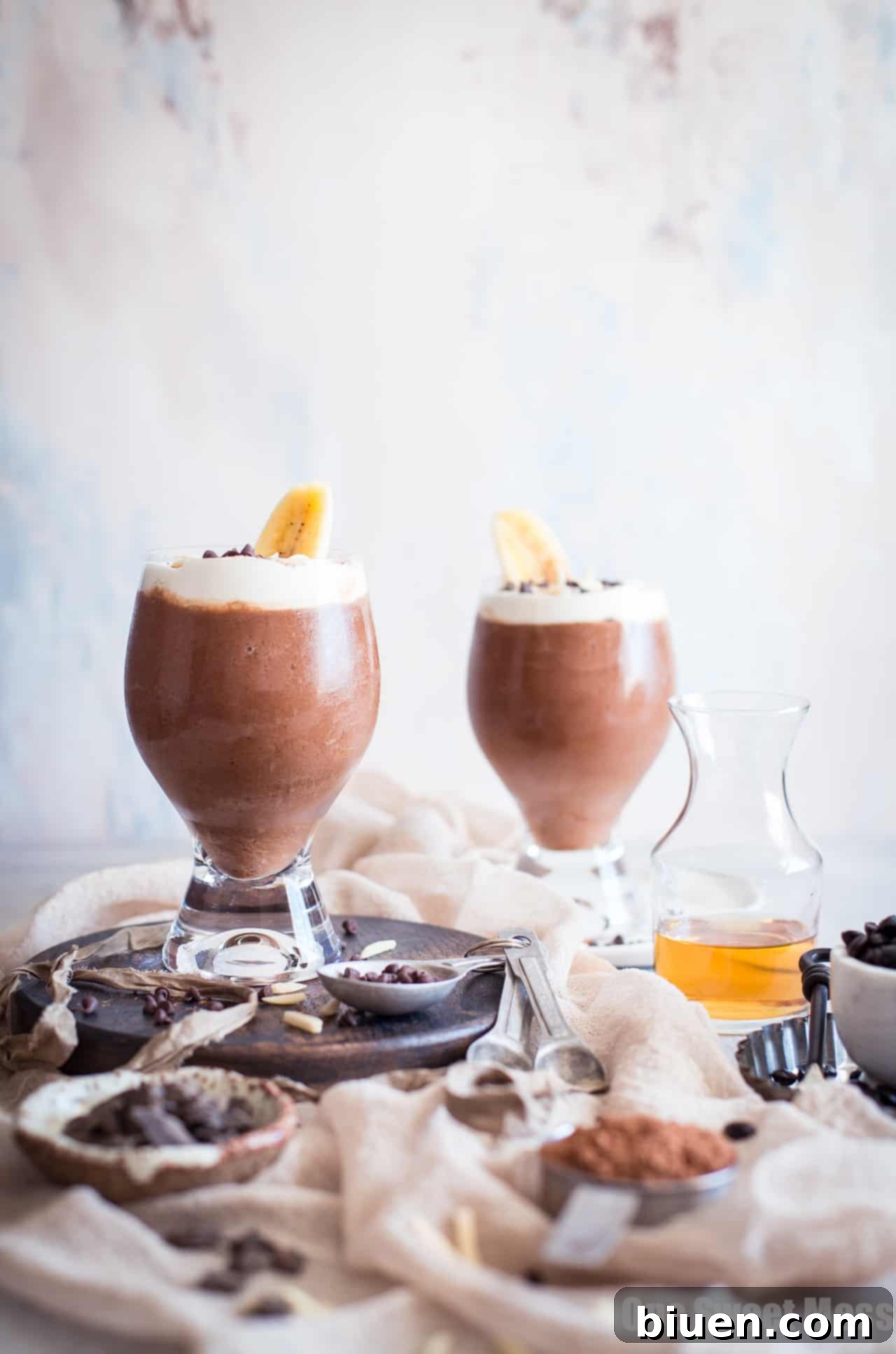 Dirty Banana Cocktail: This frozen cocktail is a creamy blend of chocolate, bananas, and espresso.