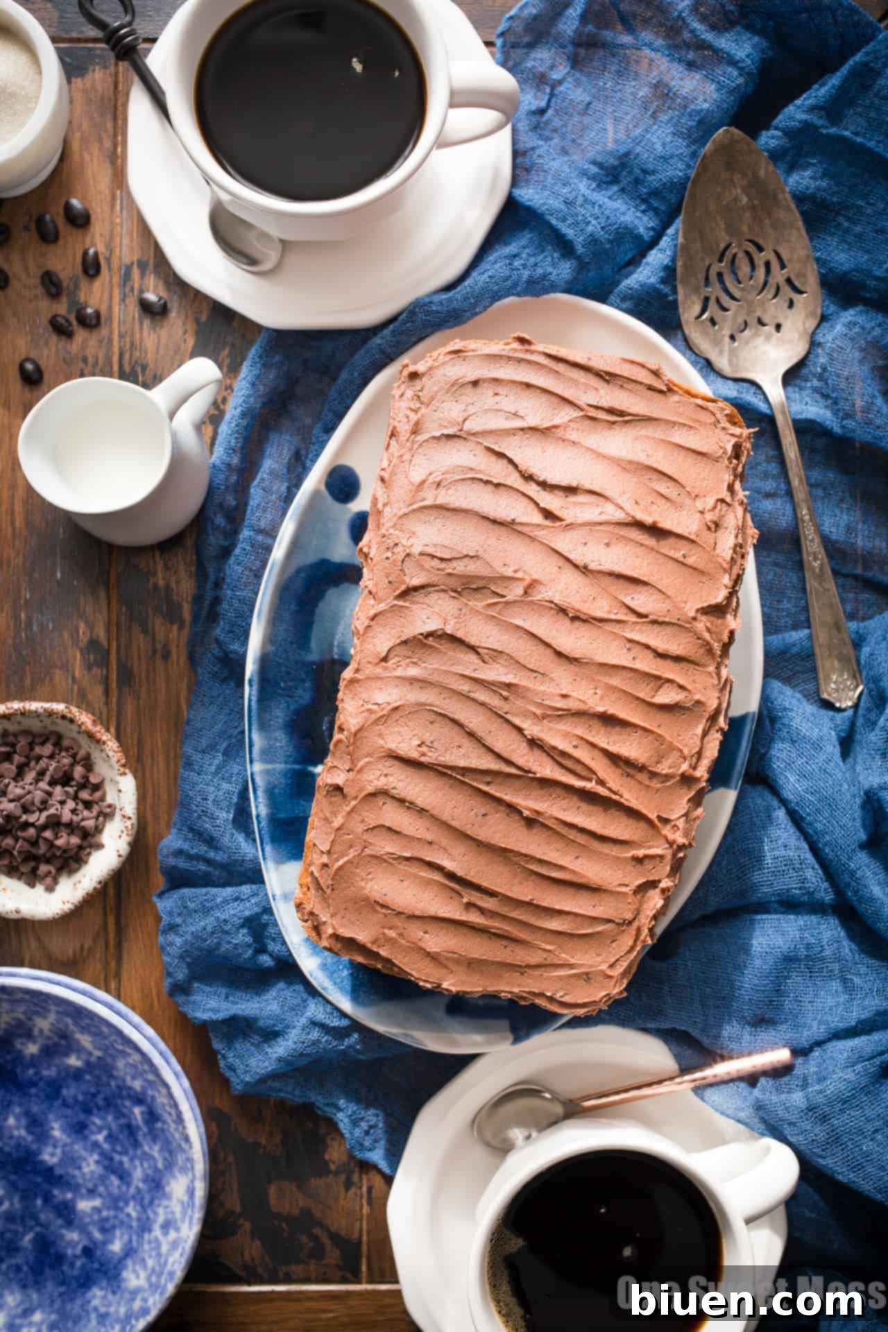Irresistible Gluten-Free Chocolate Chip Banana Bread with Mocha Buttercream 2 Gluten-Free Chocolate Chip Banana Bread with Mocha Buttercream
