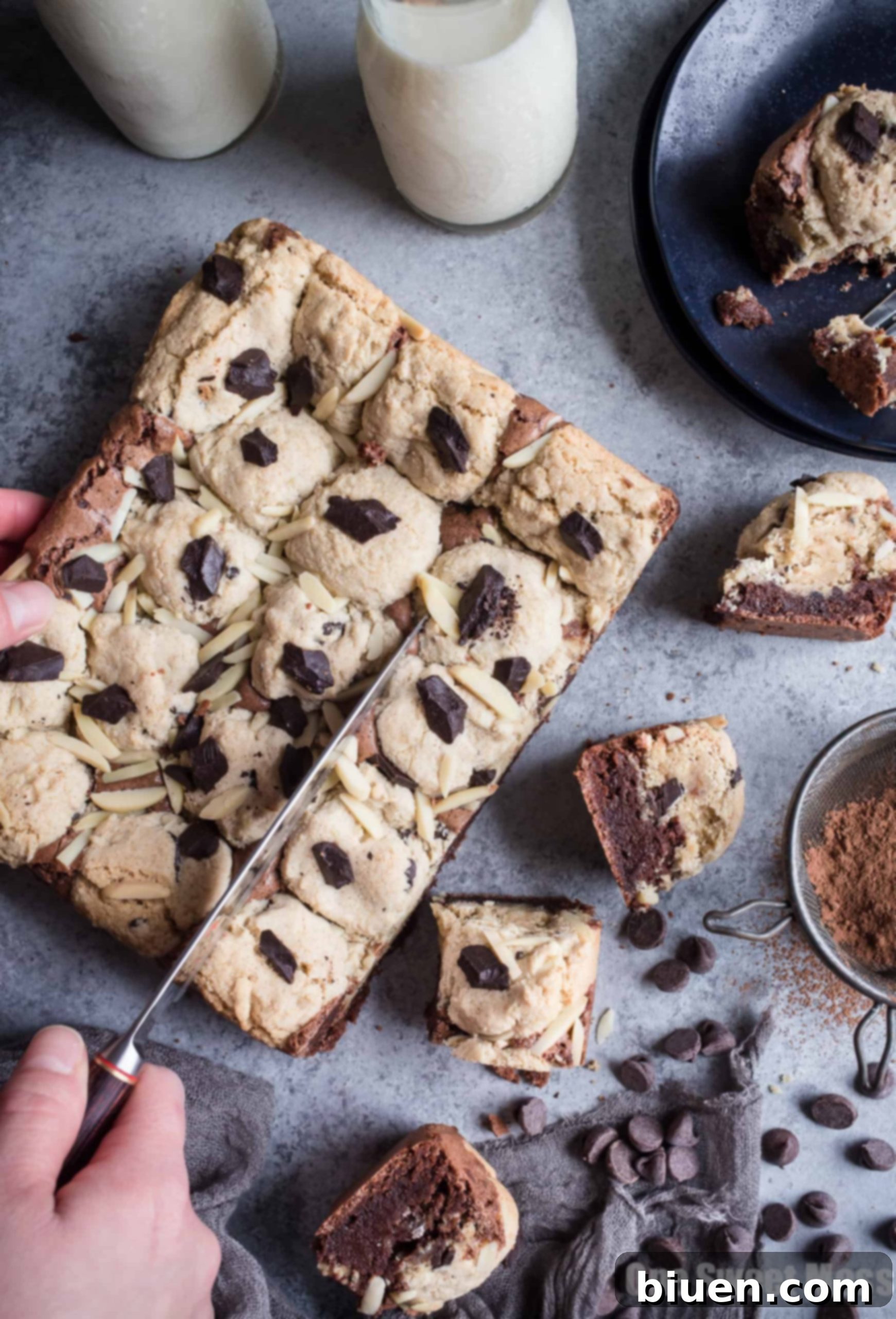Gluten-Free Chocolate Chip Cookie Brownies