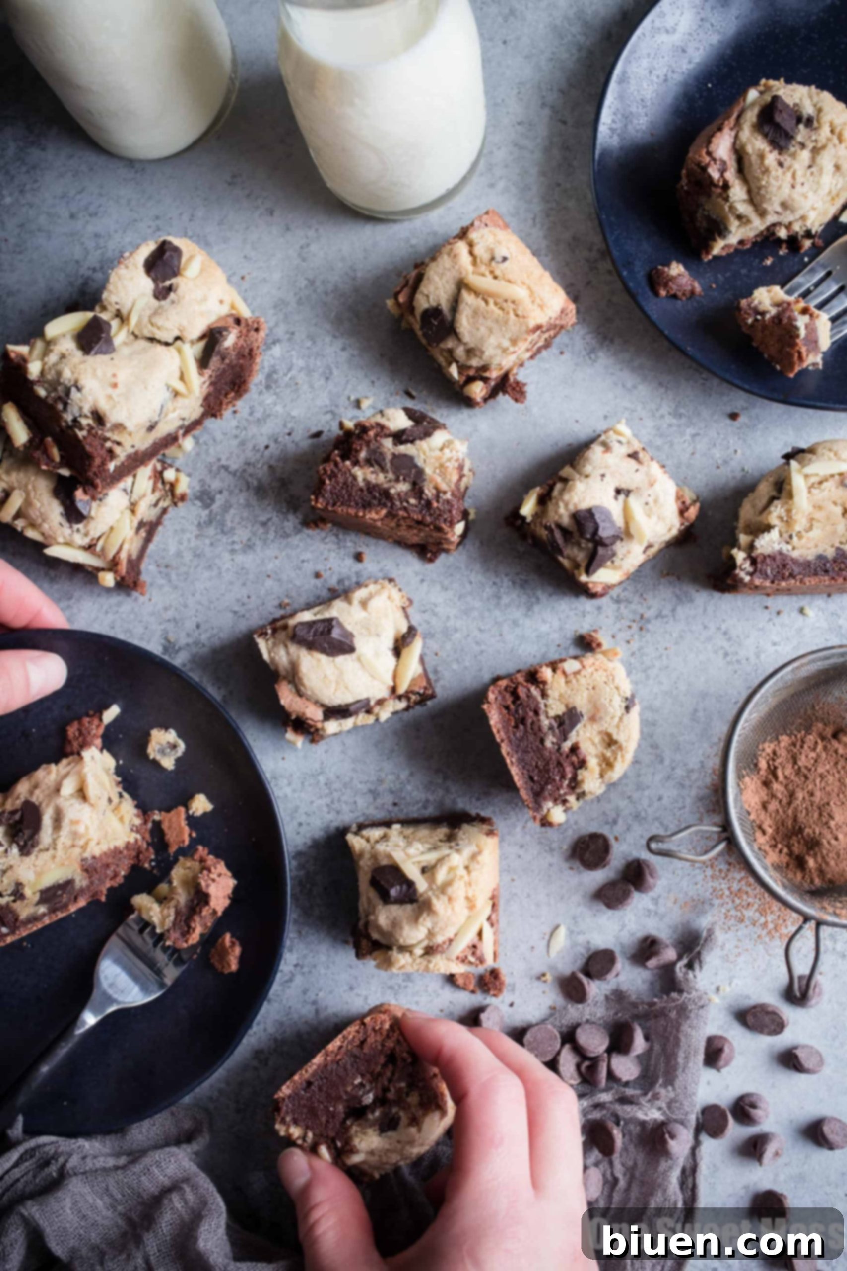 Gluten-Free Chocolate Chip Cookie Brownies